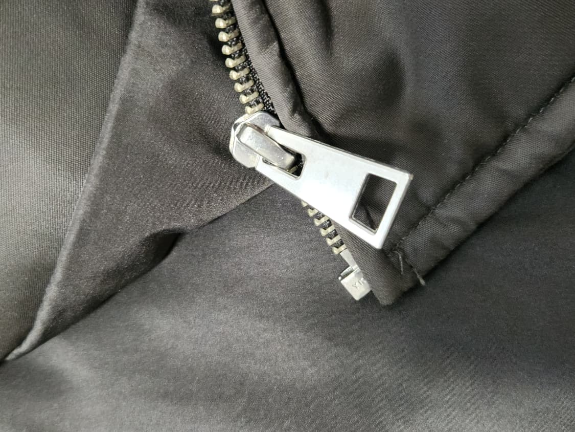 자바나스 미니멀 나일론 카라 자켓 블랙 카키 상품이미지3