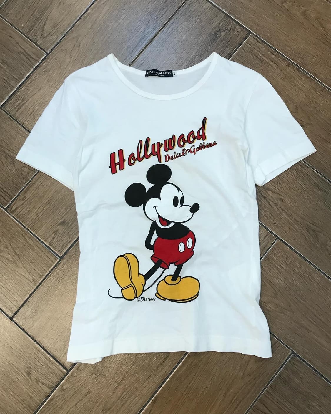 Dolce&Gabbana Mickey T-shirt 상품이미지5