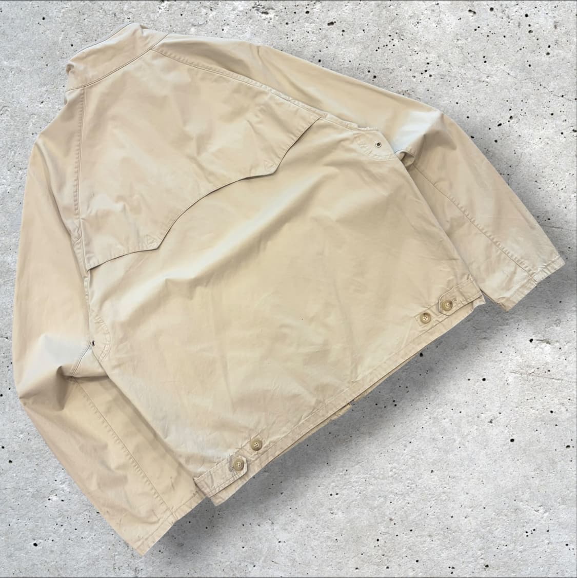 [L] 폴로 랄프로렌 해링턴 베이지 코튼 자켓 점퍼 D885 상품이미지2