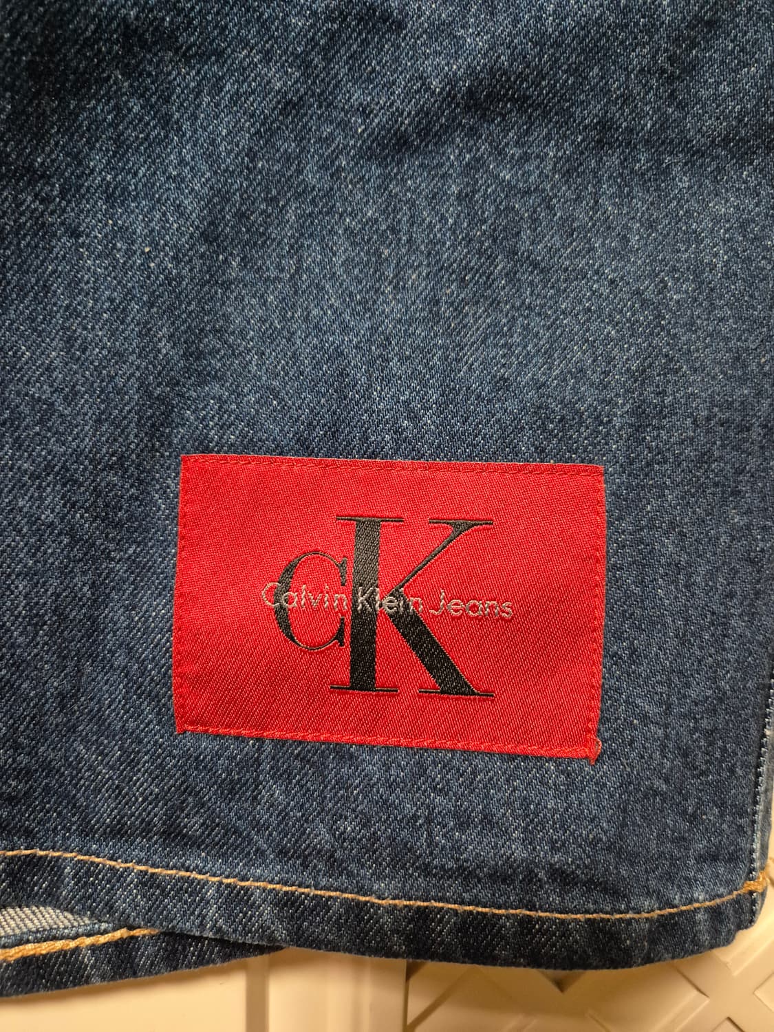 캘빈클라인 데님 스커트 상품이미지3