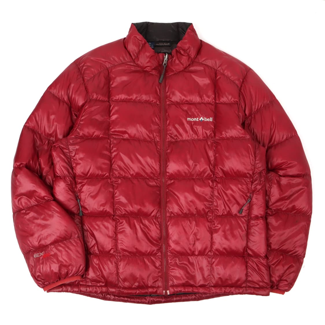 몽벨 레드 ex800 퍼텍스 퀀텀 라이트 다운자켓 패딩 상품이미지1