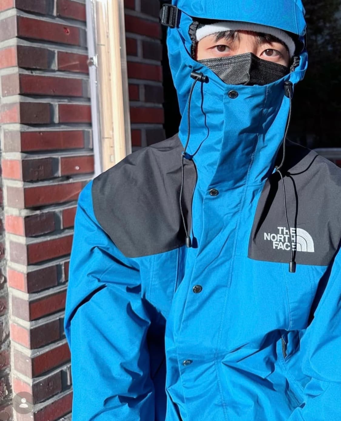 노스페이스 1990 마운틴 자켓 L/100 고어텍스 주우재 착샷 상품이미지9