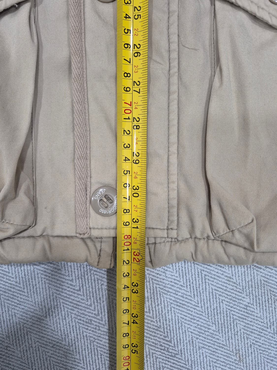 아웃도어1850 탐험대 베이지 야상 점퍼 자켓 남성 105사이즈 상품이미지10