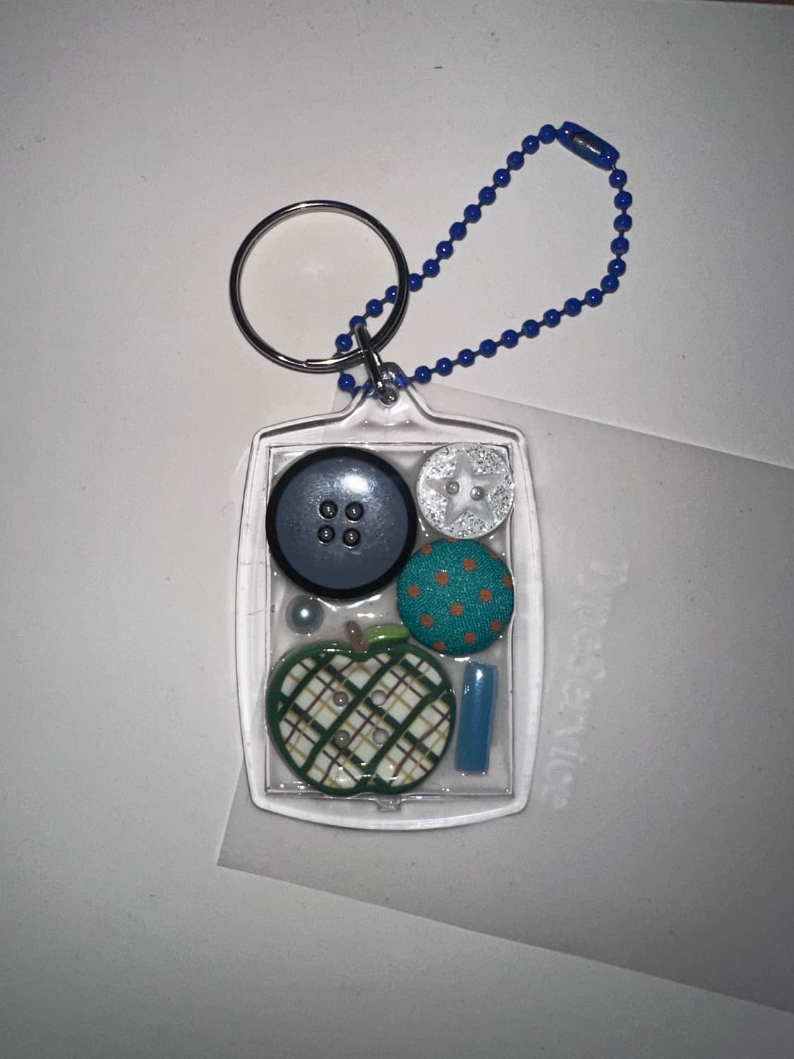 핸드메이드 빈티지 애플그린 버튼 상품이미지1