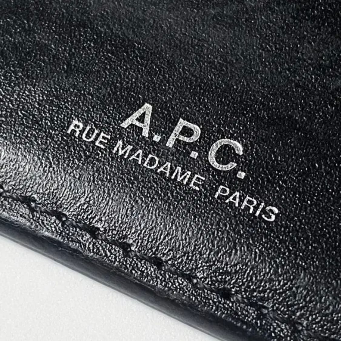 [정품] A.P.C 아페쎄 앙드레 소가죽 카드지갑 상품이미지3