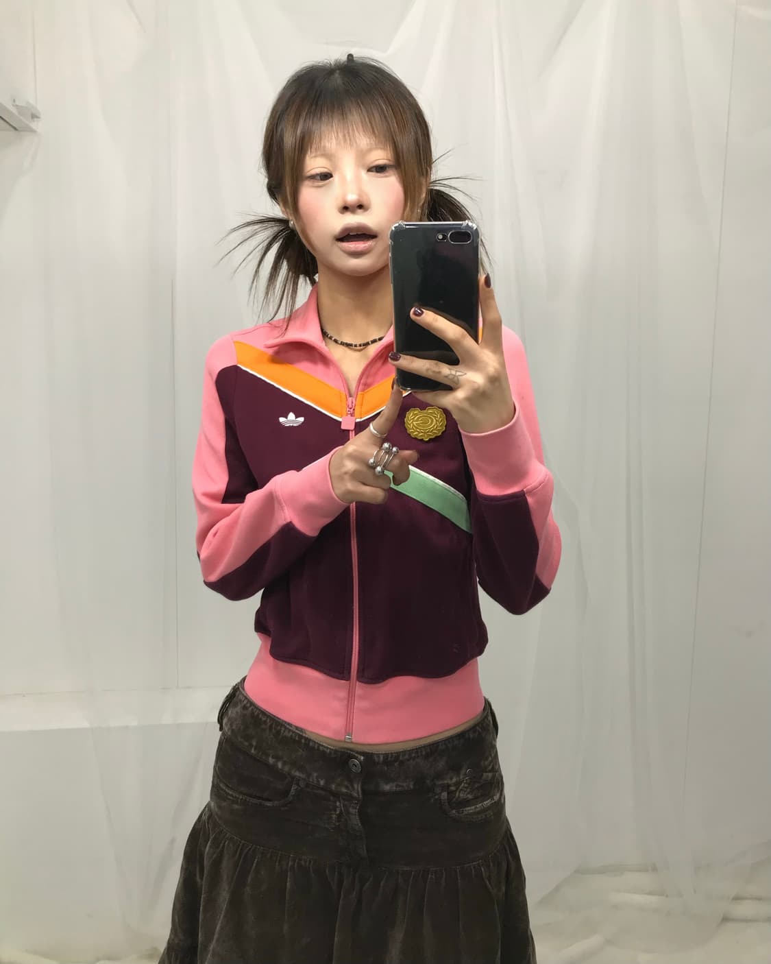 아디다스 컬러블록 트랙 집업 상품이미지1