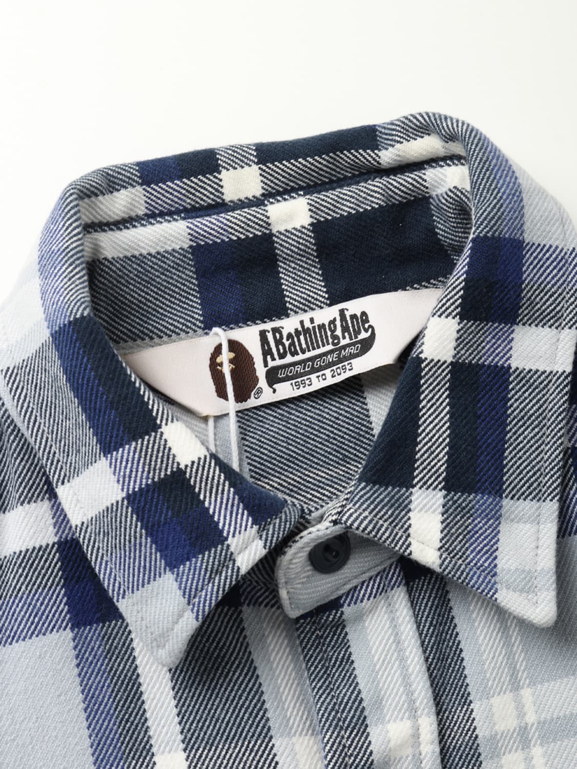 A BATHING APE Plaid Shirt 상품이미지5