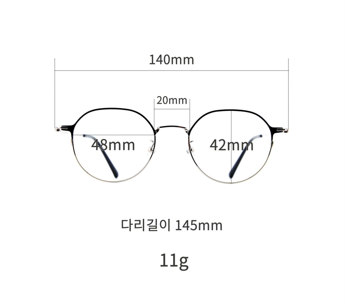 48사이즈, 블랙/흑니켈 콤비네이션,0.5T 판테 상품이미지9