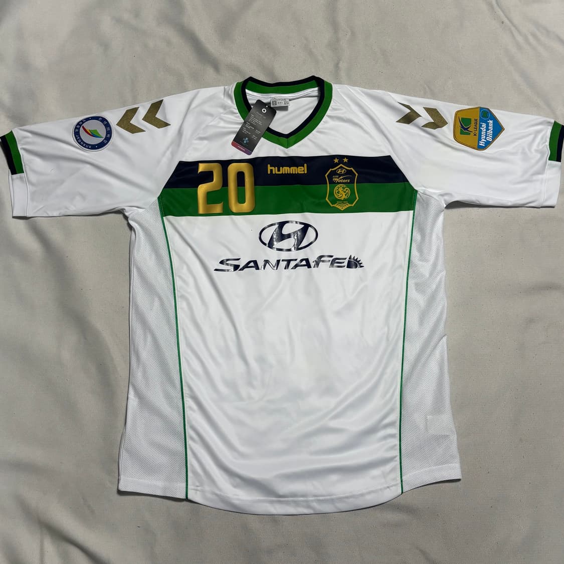 🫶🏻새상품 험멜 전북현대모터스 어웨이 2012 이동국 NO.20유니폼 상품이미지3