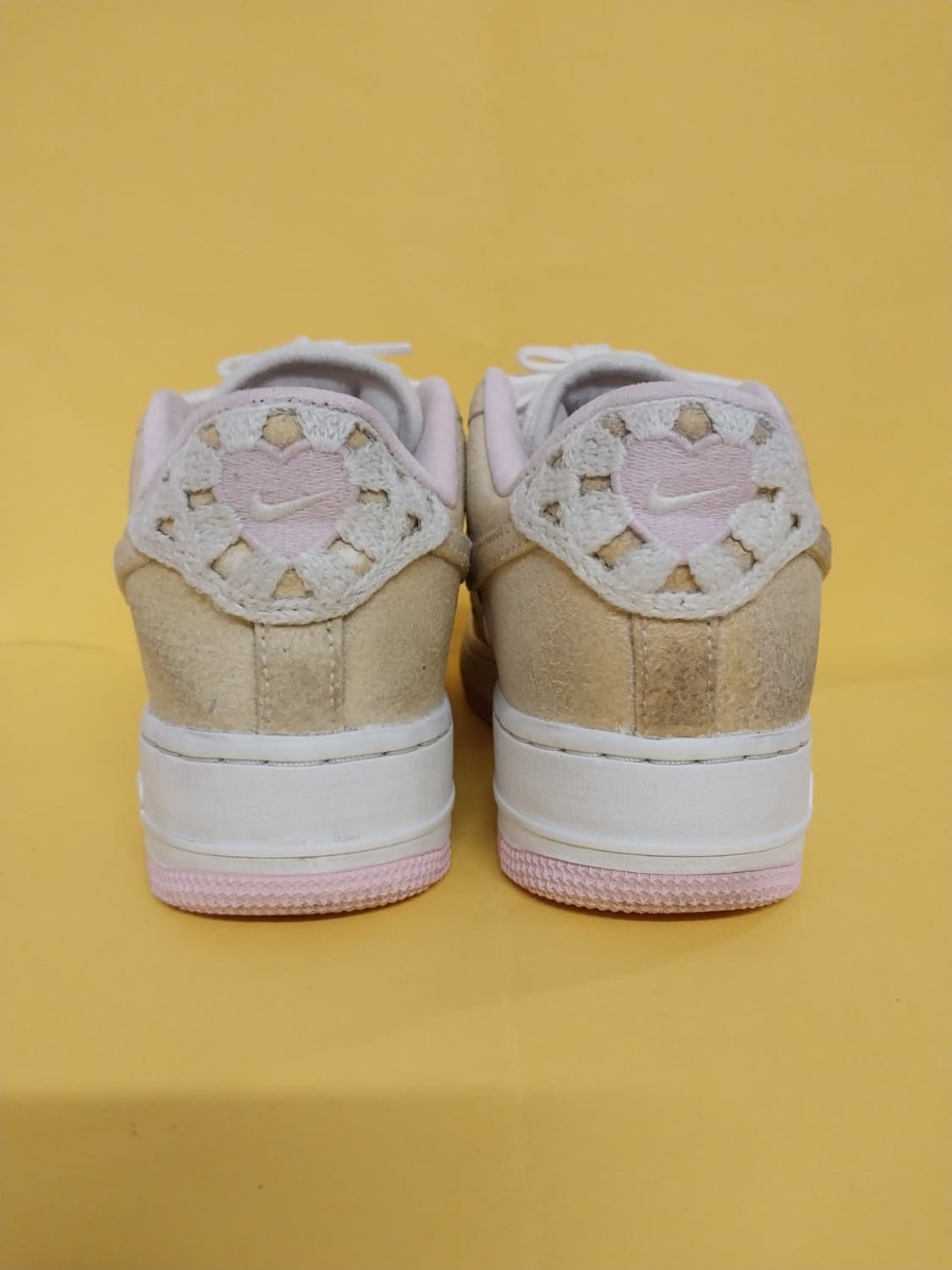 여성 나이키 에어포스1 발렌타인데이 핑크 폼 운동화 (245) 상품이미지4