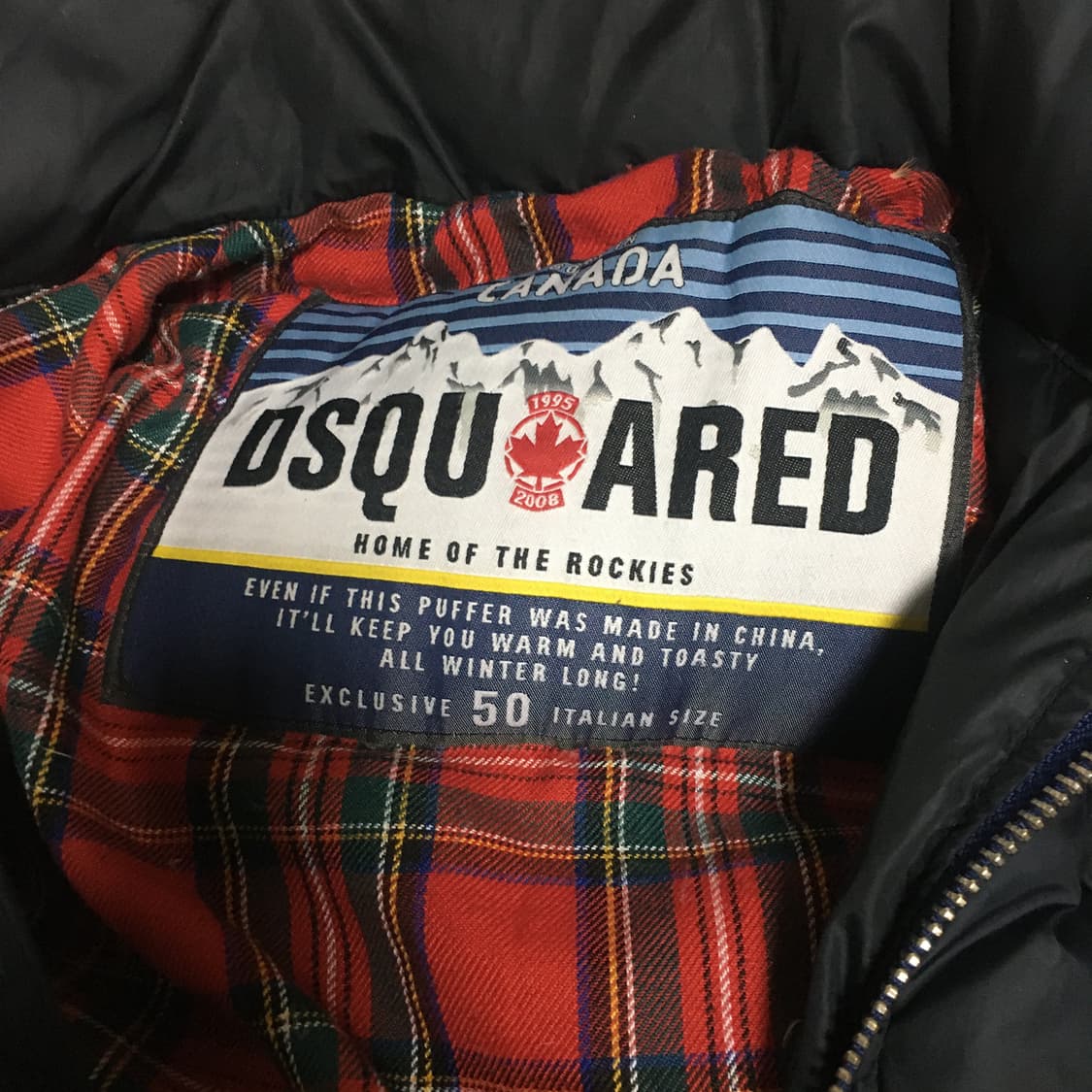 디스퀘어드 패딩 08s 50사이즈 (L) 상품이미지4