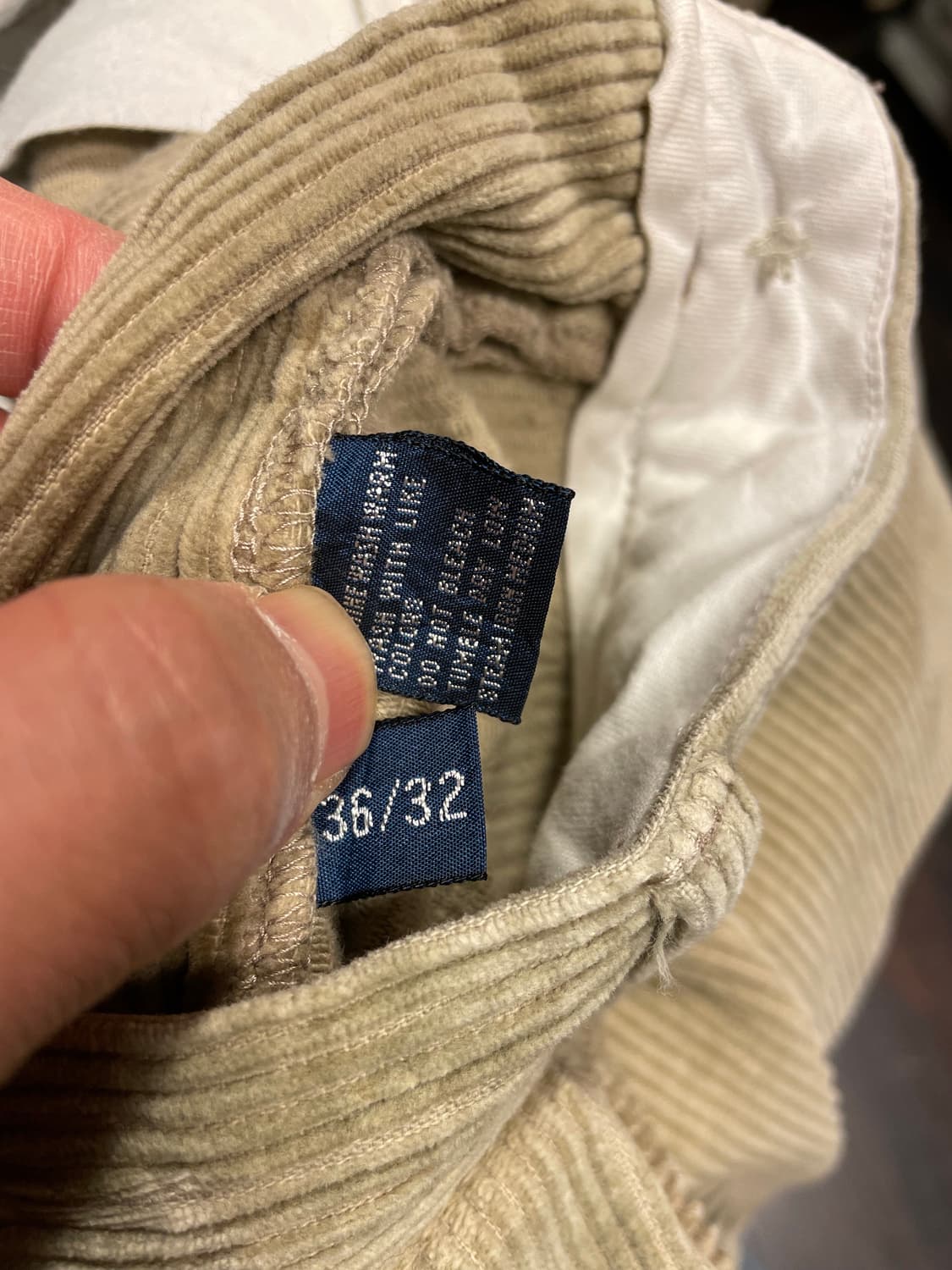 폴로 코듀로이 팬츠 상품이미지7