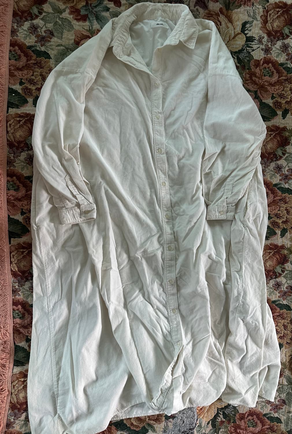 니코앤드 셔츠 골지 원피스 상품이미지2