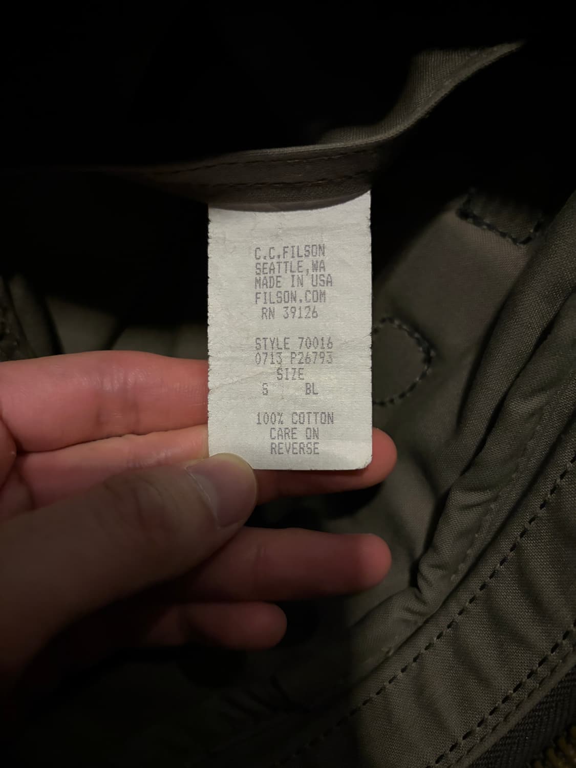 필슨 256 브리프케이스 BLACK 상품이미지5