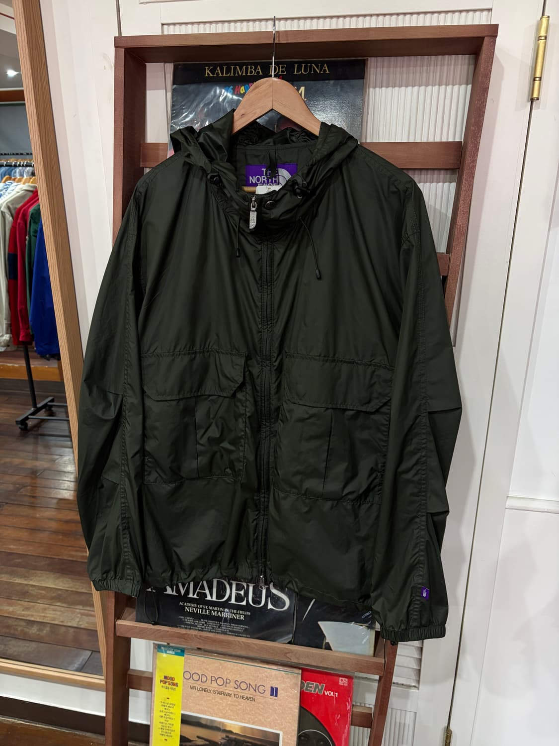 노스페이스 퍼플라벨 마운틴 윈드 파카 XL 상품이미지1