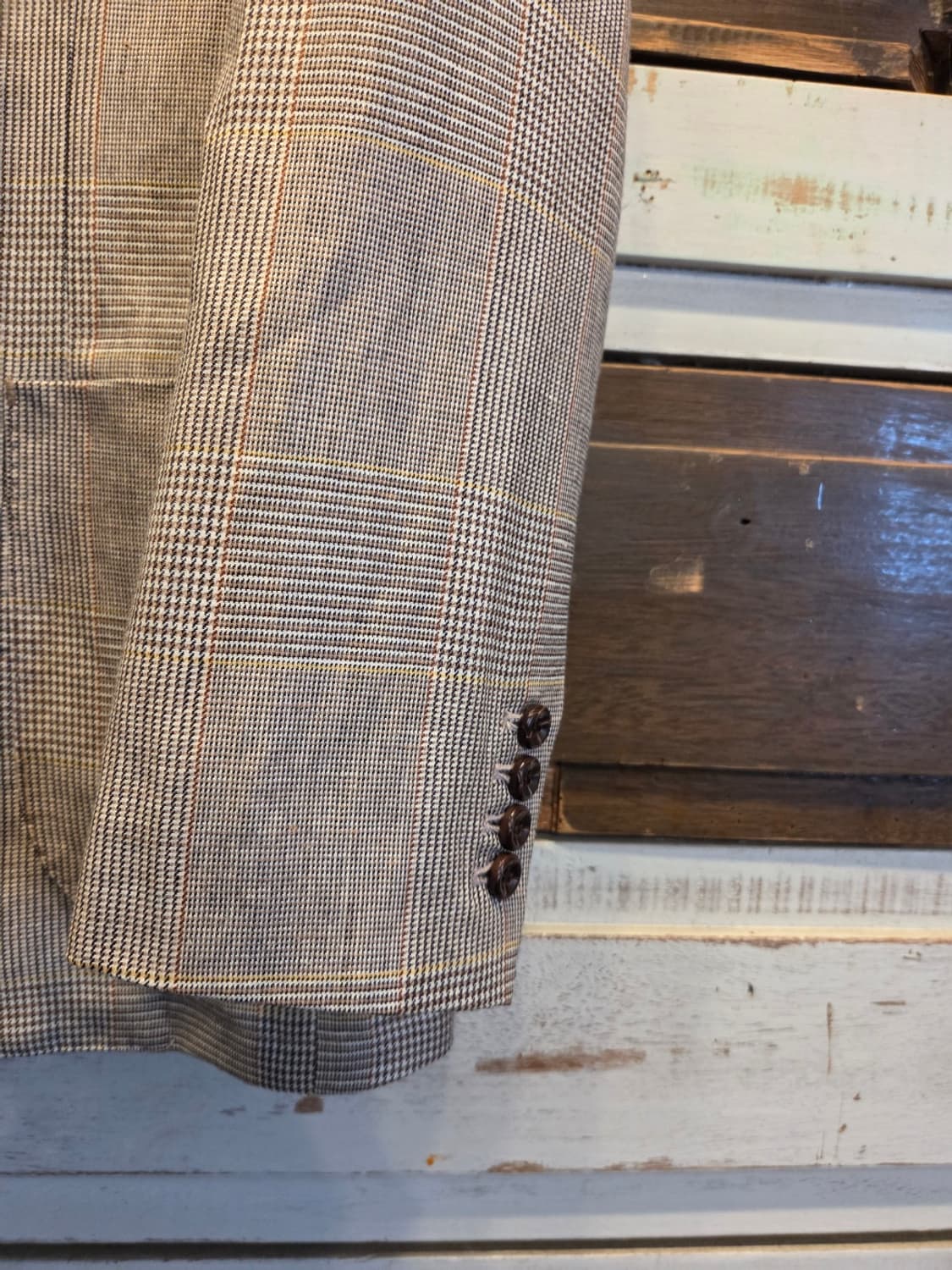 블랙브라운 린넨자켓 상품이미지7