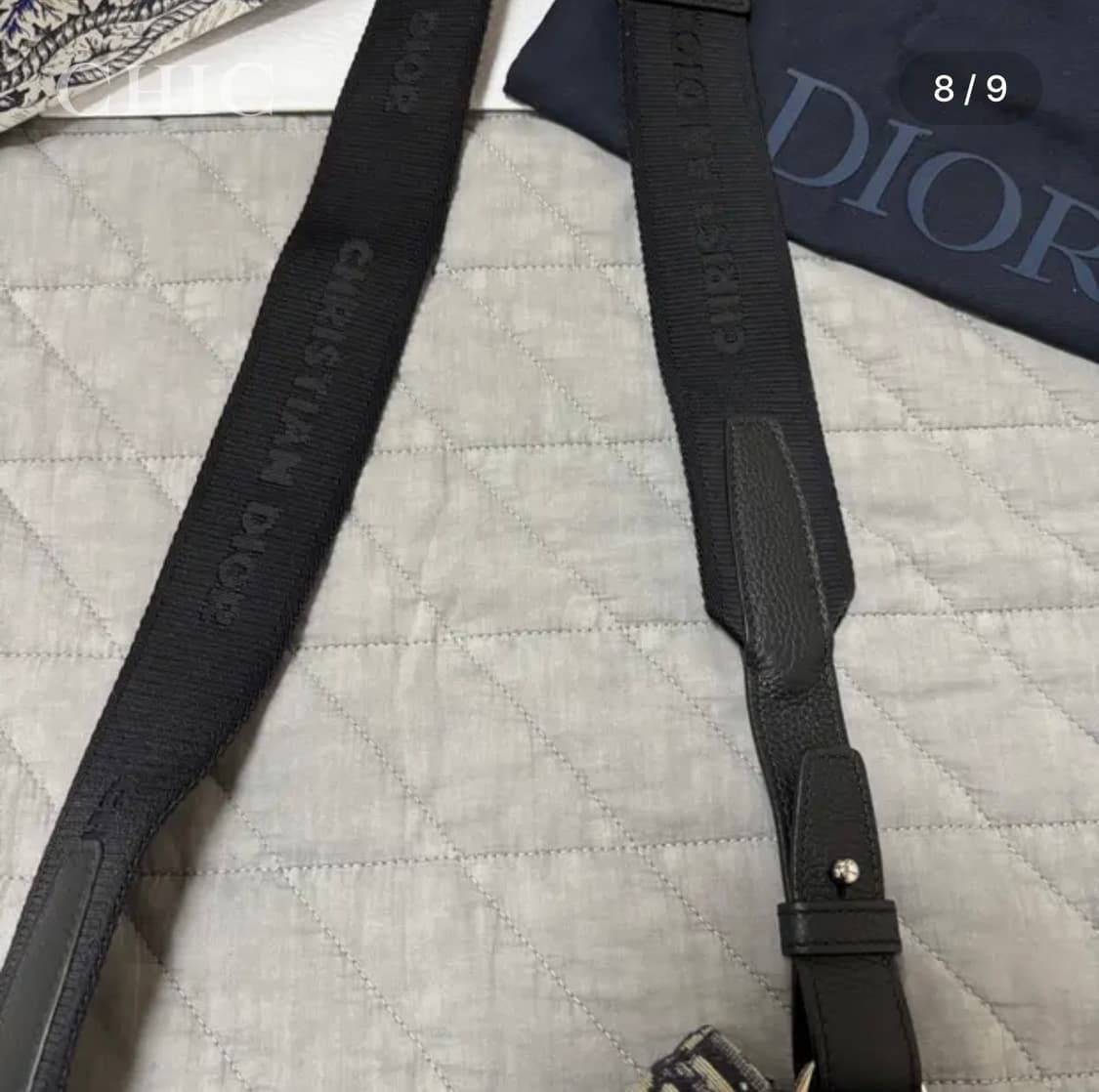 디올 오블리크 새들 파우치 백 (한정판) 상품이미지8