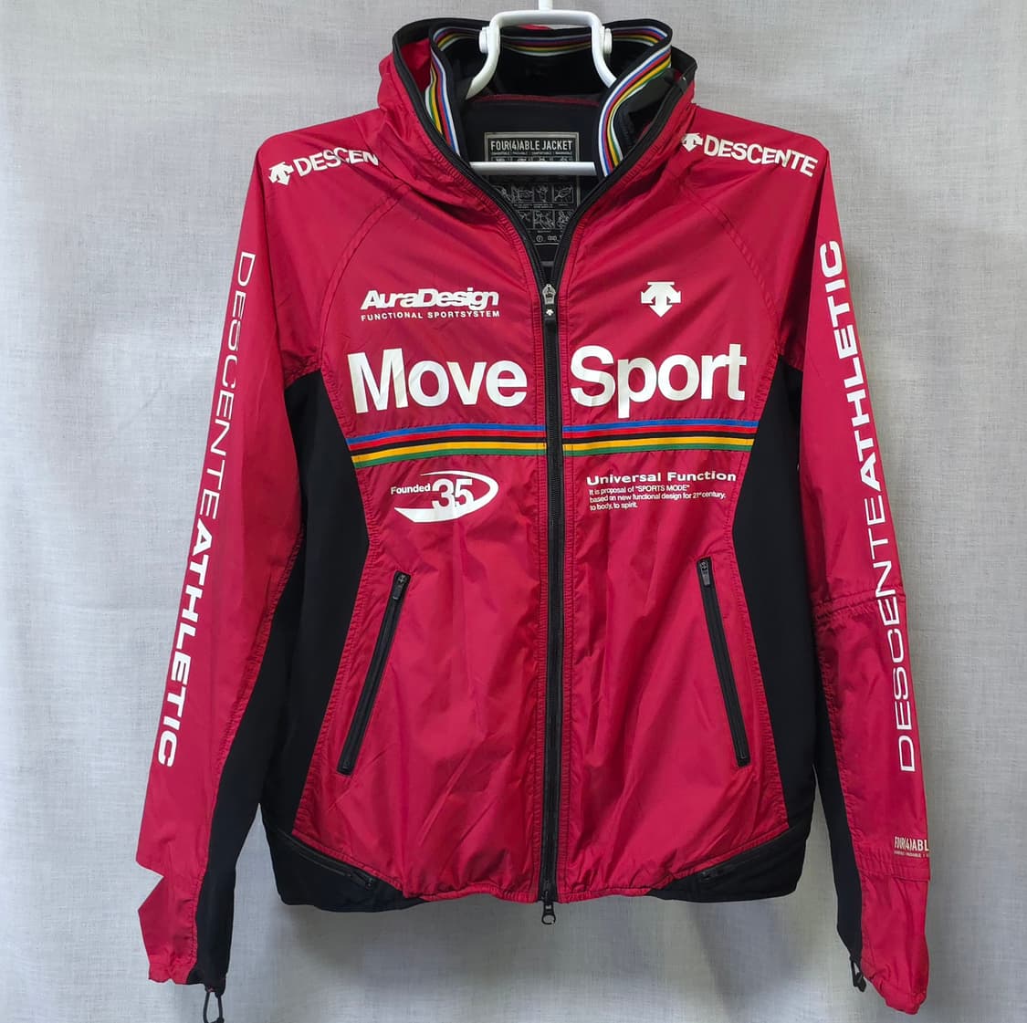 데상트 봄여름 얇은 런닝 져지 자켓 사이클 바람막이 점퍼 100 스트릿 상품이미지1