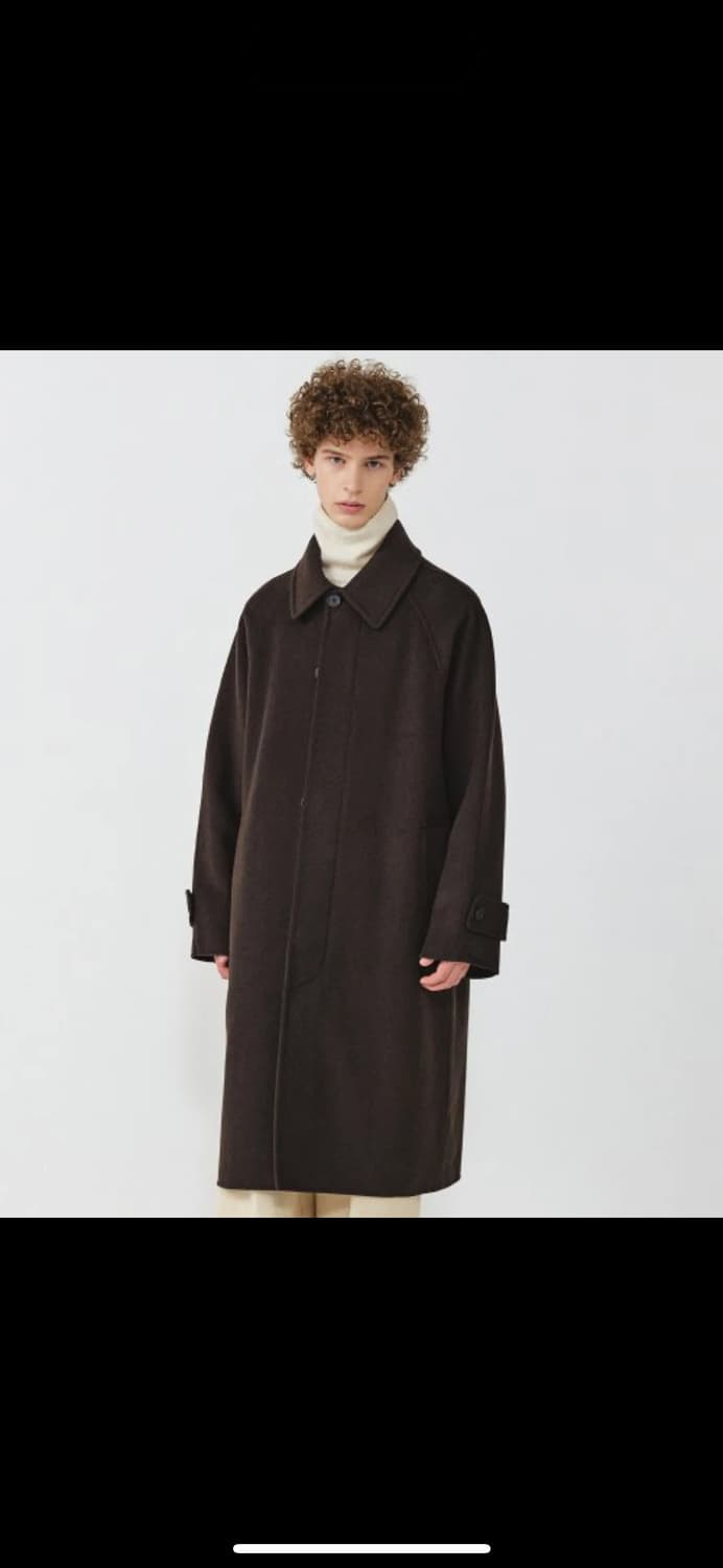 이지오 핸드메이드 캐시미어 블렌드 발마칸 코트 상품이미지1