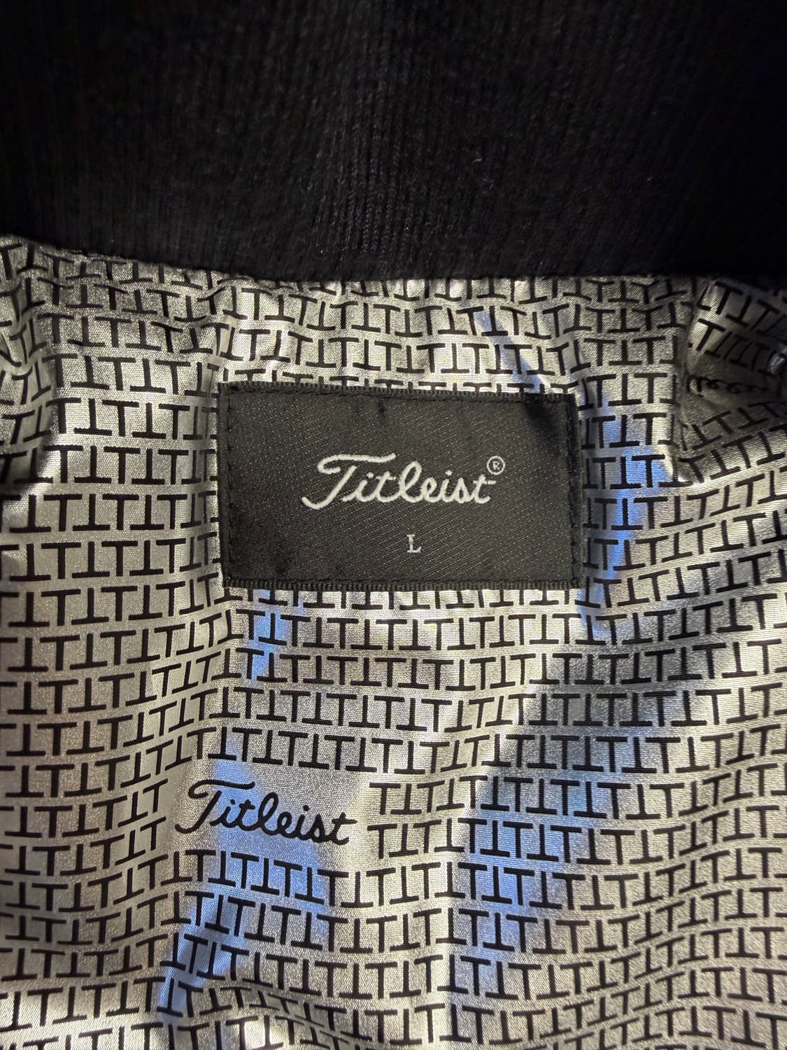 [L] 타이틀리스트 남성 롱패딩 다운코트 블랙 상품이미지5