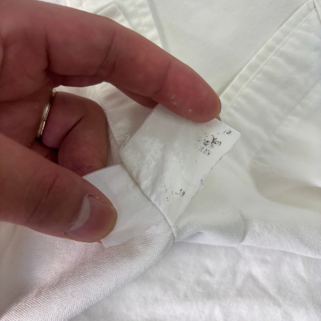 100 폴로랄프로렌 화이트 코튼 셔츠 상품이미지5