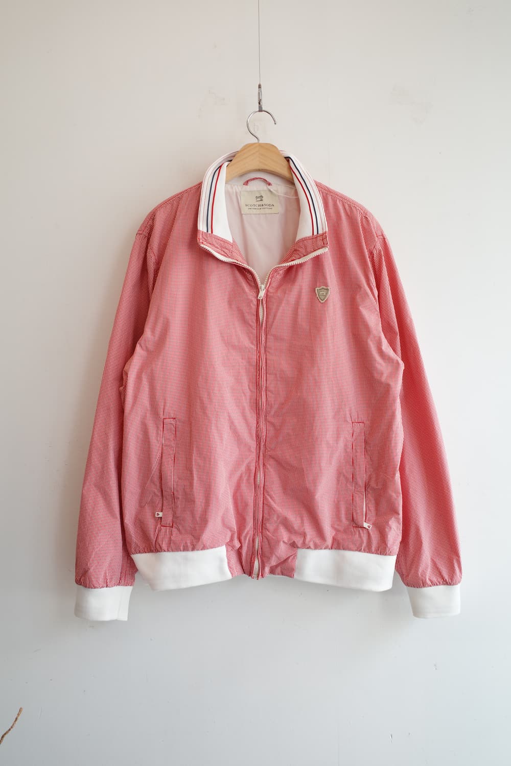 SCOTCH & SODA 스카치앤소다 깅엄체크 블루종 상품이미지1