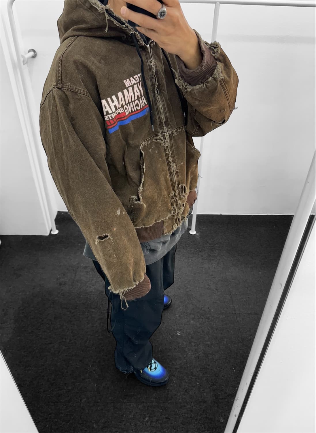 빈티지 워크 후드자켓 상품이미지9