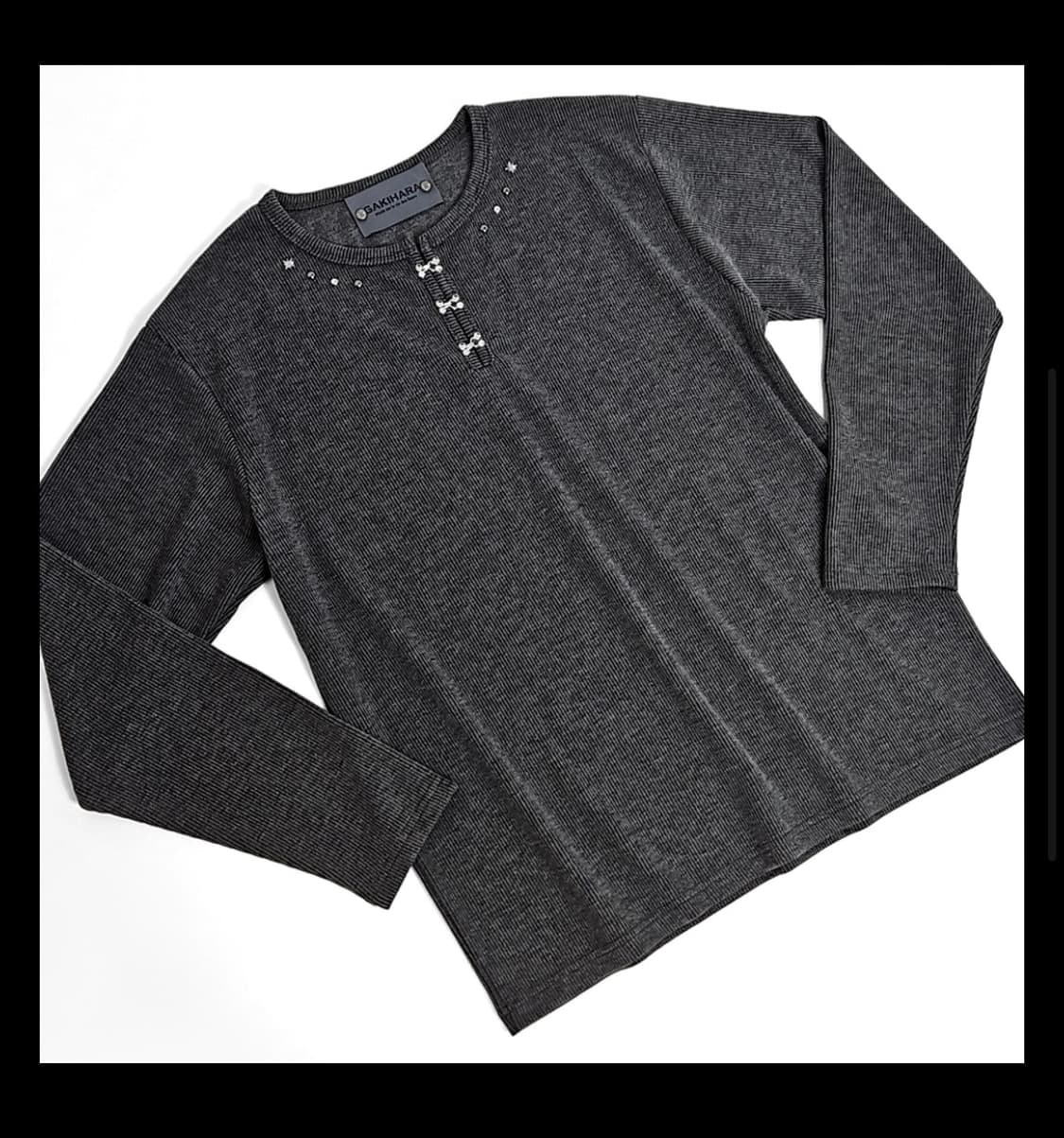 가키하라 웨스턴 후크 헨리넥 그레이 상품이미지2