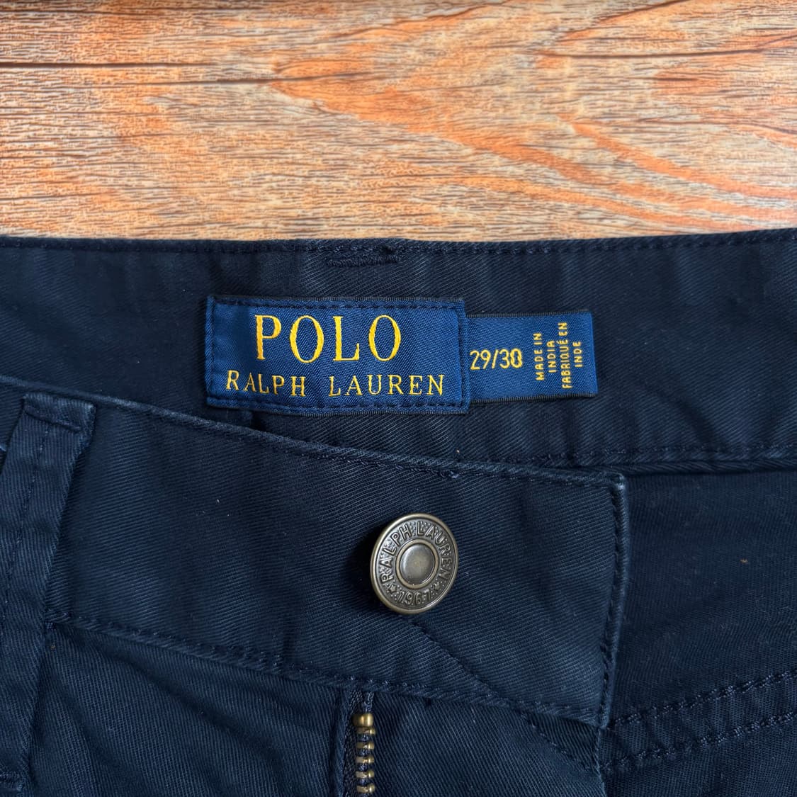 폴로 랄프로렌 슬림 28 29 캐주얼 팬츠 바지 스판 네이비 상품이미지5