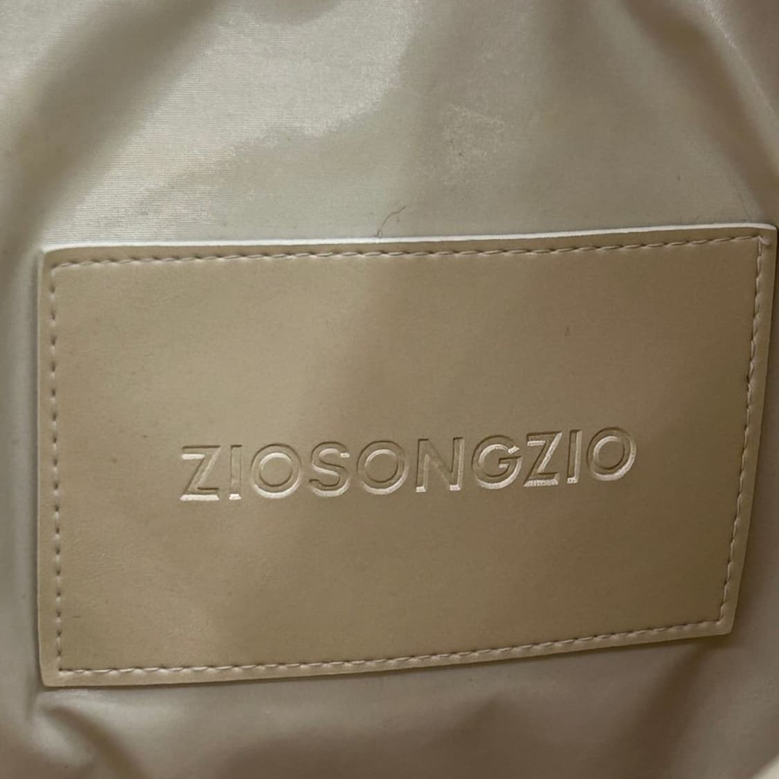 지오송지오 덕다운 가죽 패딩 95 상품이미지4