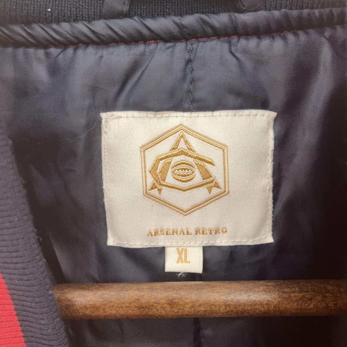 아스날 축구 레트로 올드스쿨 빈티지 00's 바시티자켓 XL C08010 상품이미지5