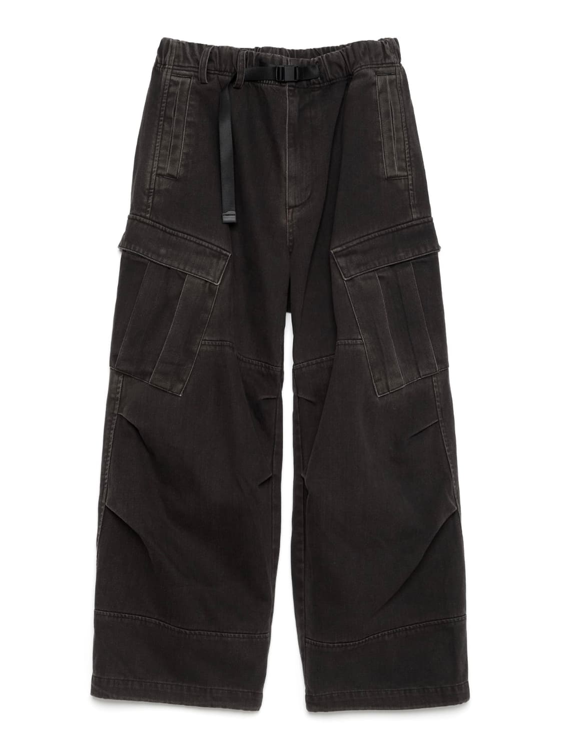 해칭룸 밀팬츠 워시드 블랙 3 상품이미지3