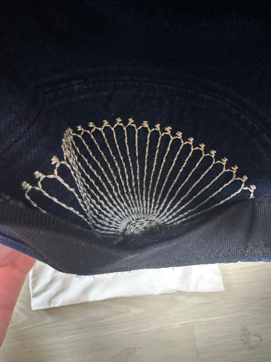 KAPITAL 캐피탈 데님 사시코 자수 볼캡 모자 상품이미지8