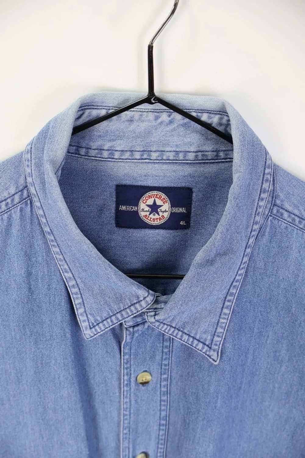 빈티지 컴버스 데님 셔츠 상품이미지5