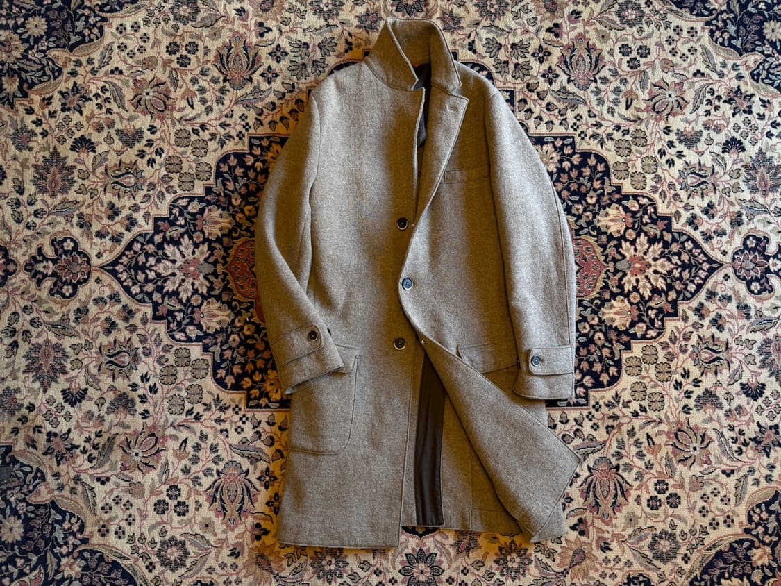 BARENA 바레나 플란넬 코트 100 상품이미지4