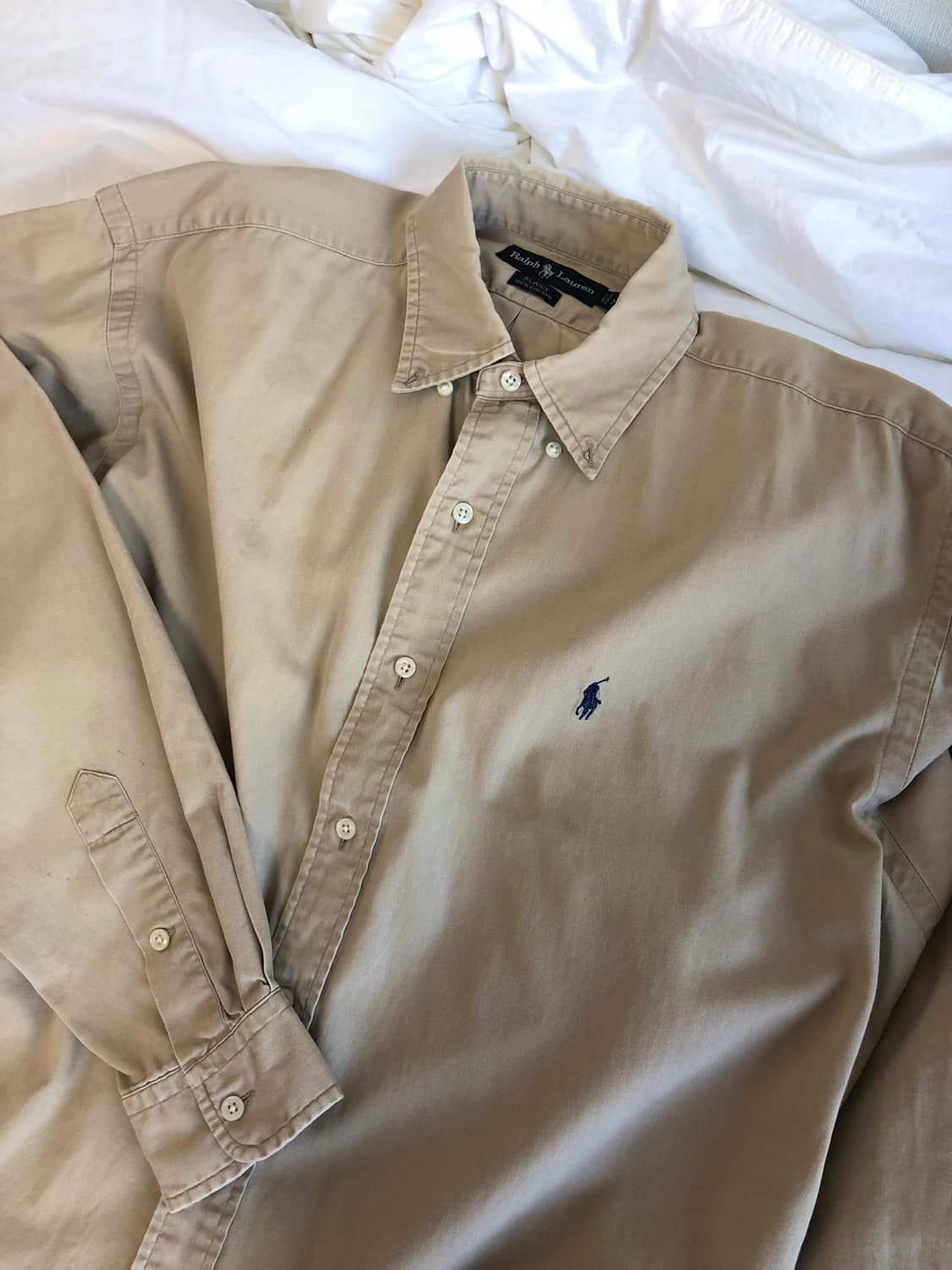 폴로 베이지 셔츠 상품이미지1