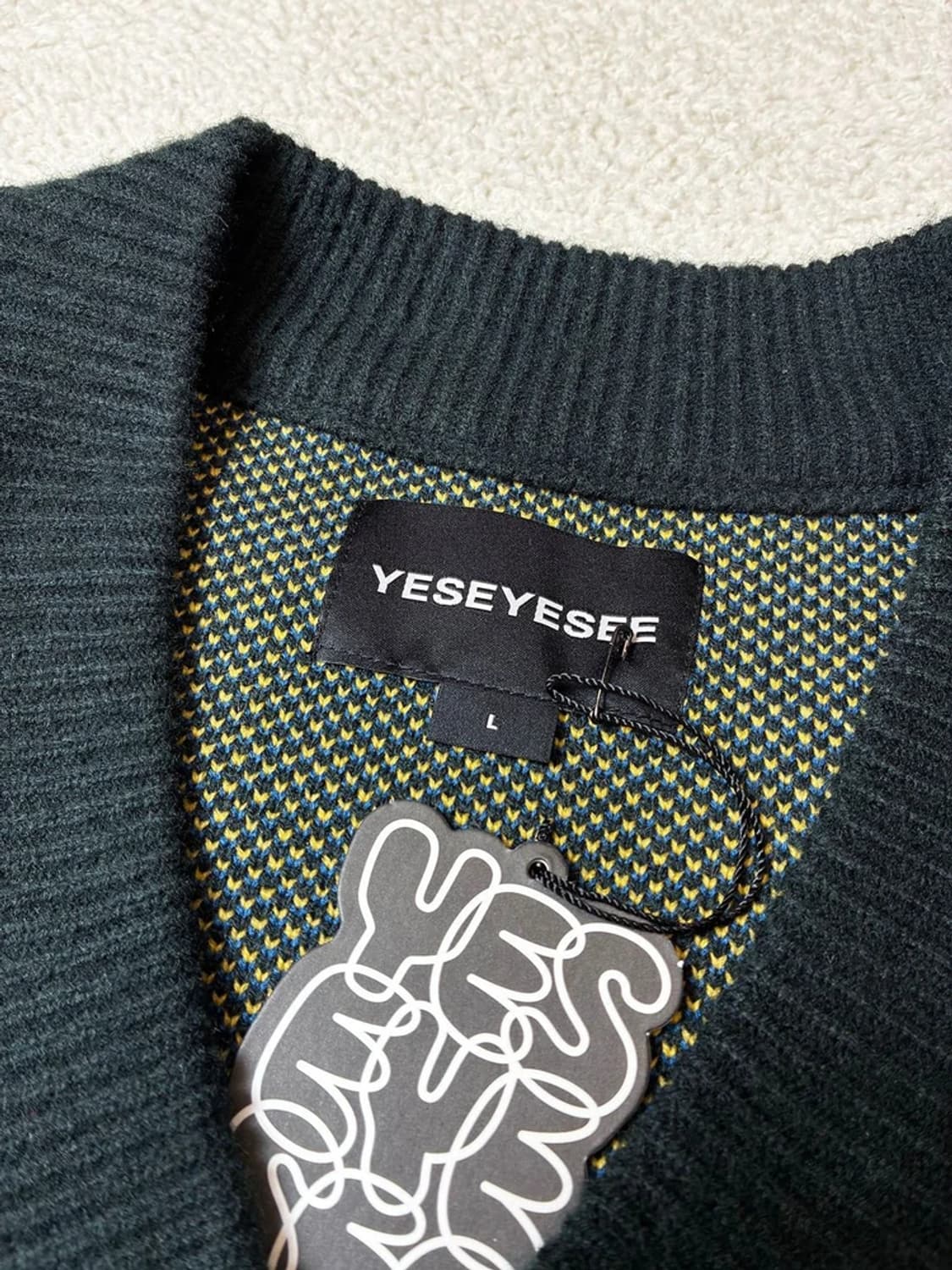 예스아이씨 22FW 레인보우 니트 베스트 PN7176 상품이미지9