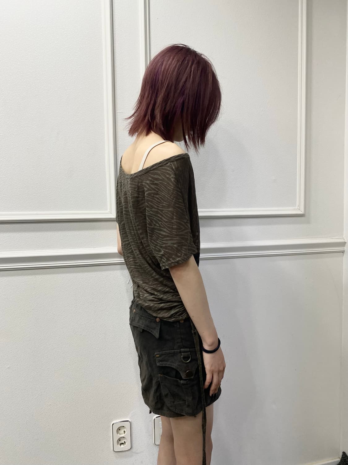 [BLUE STRIVE]2000s Girl Print shirring o 상품이미지7