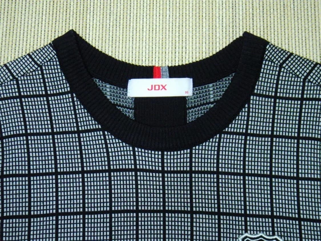 (M/95) JDX 골프 사각 체크패턴 스웨터 베스트 상품이미지6