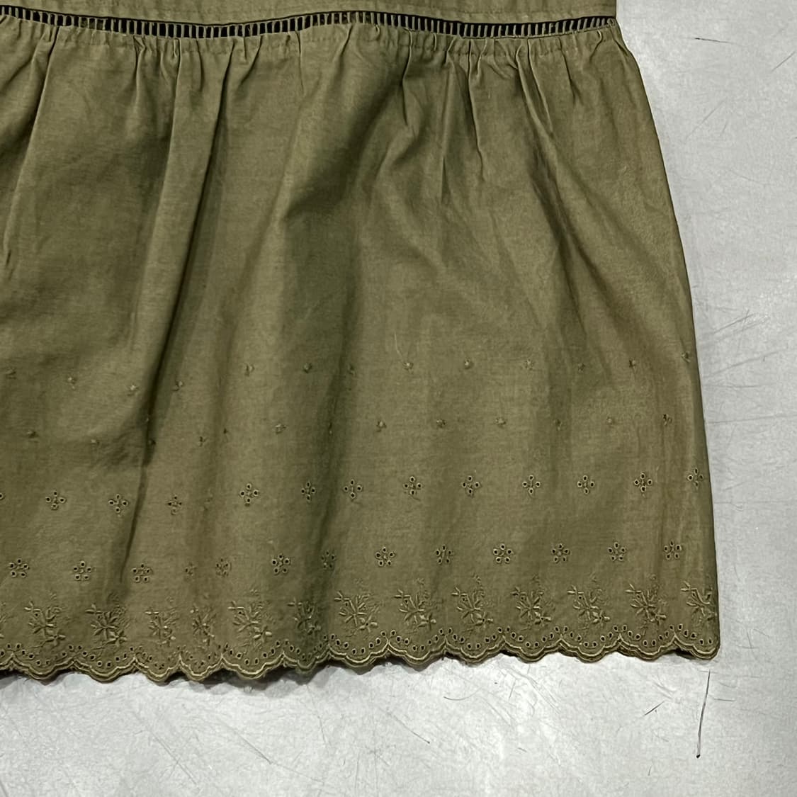  빈티지 자수 펀칭 스커트 팬츠 y15845 상품이미지6