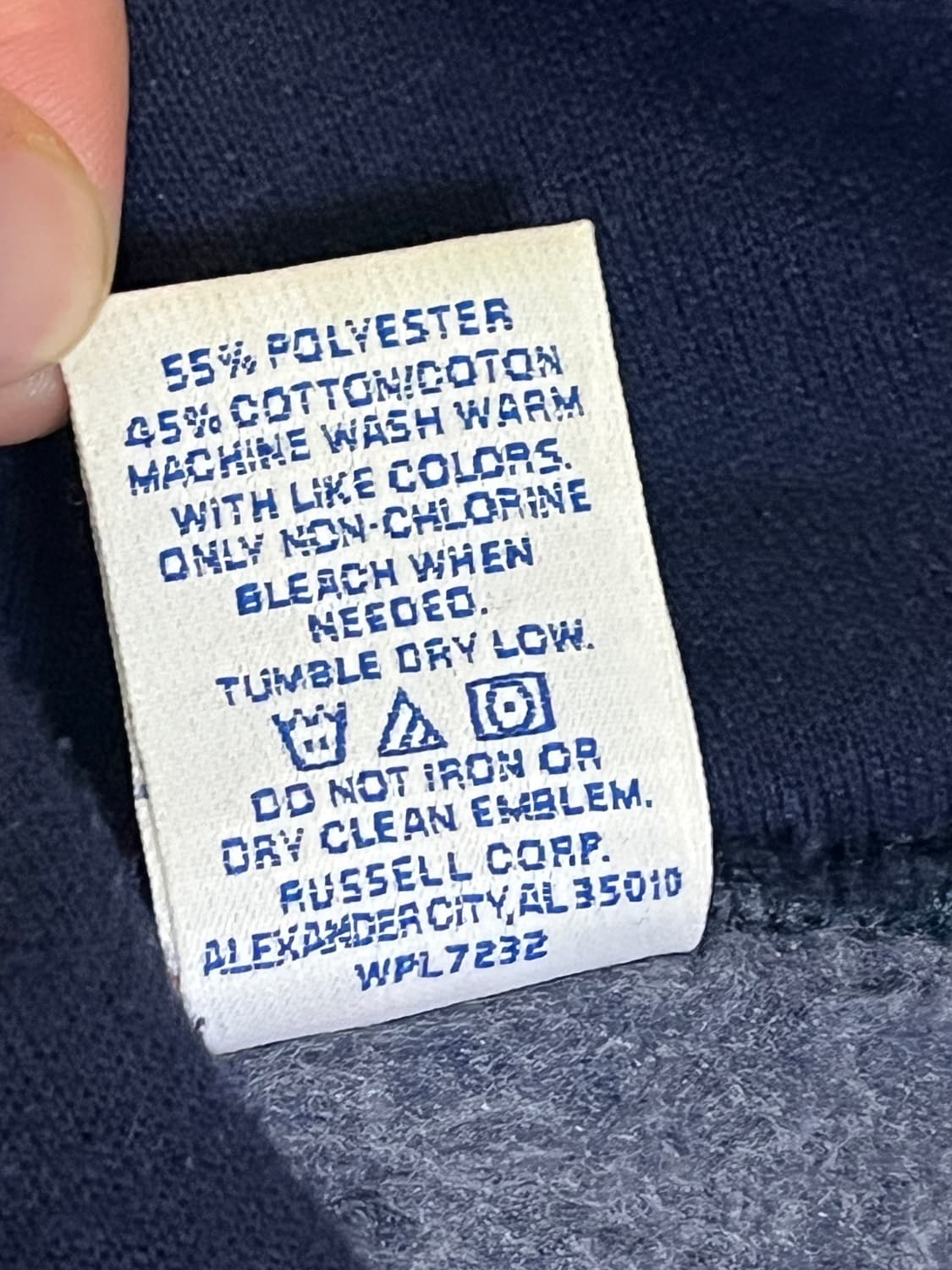 XL) 00s Russell Athletic Raglan Hoodie 상품이미지5