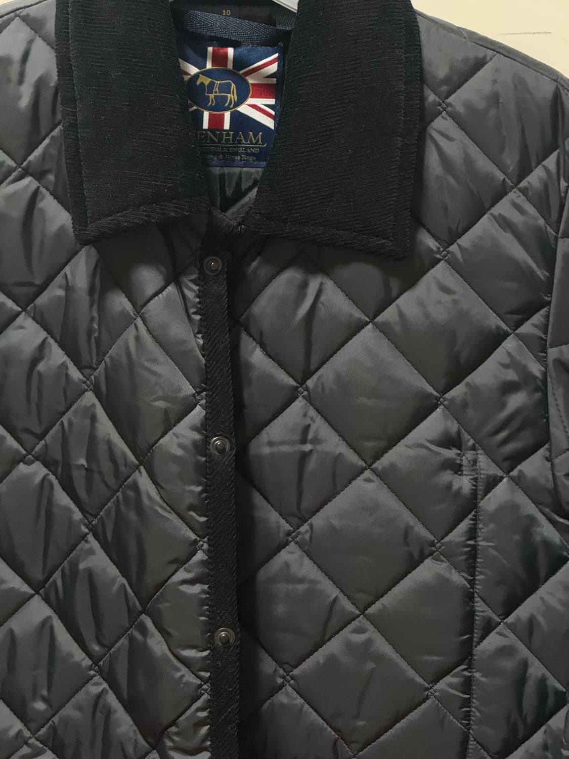 라벤햄 퀄팅 패딩 자켓 상품이미지2