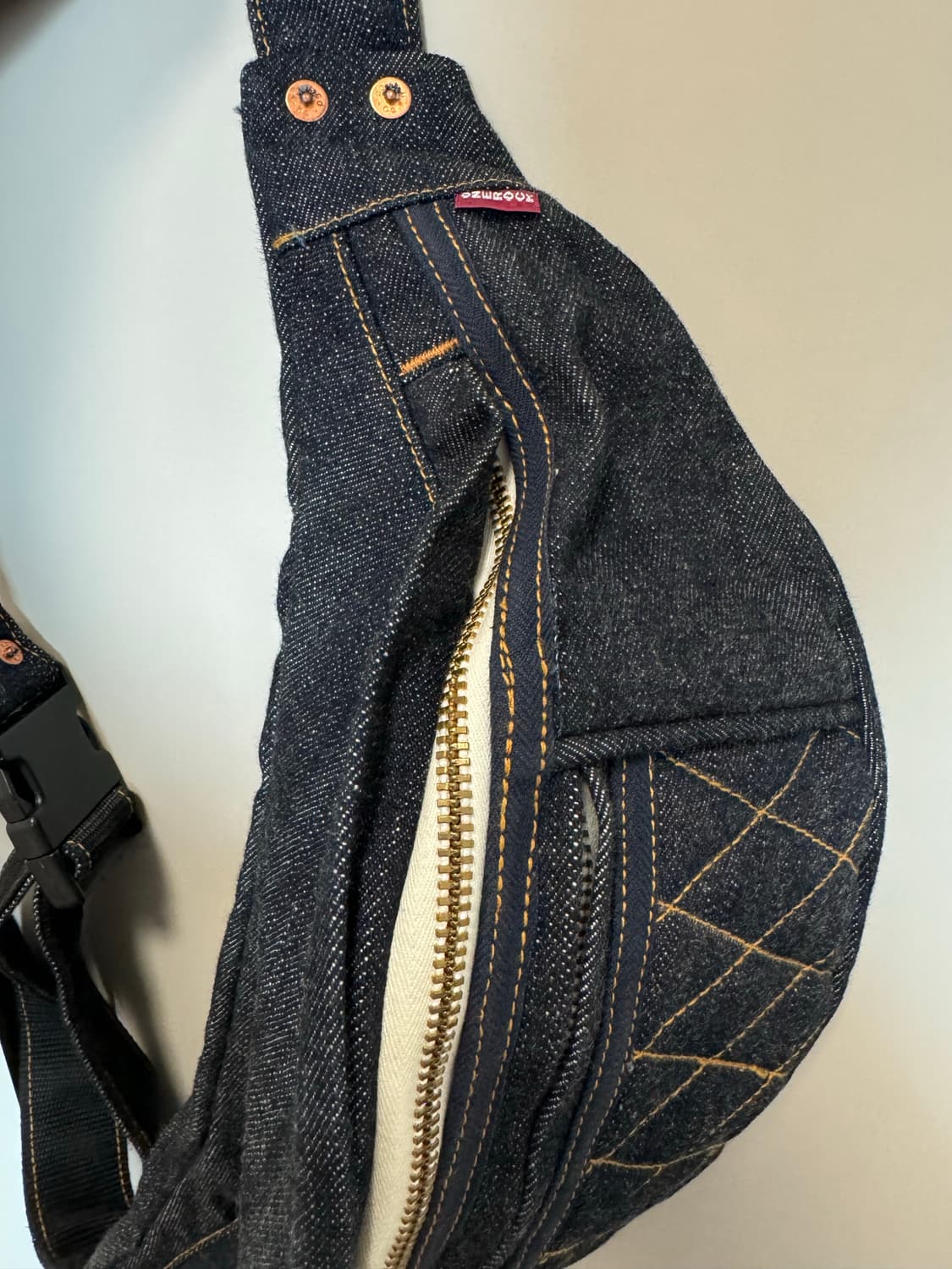 원피스 오브 락 데님 백 one piece of rock 기무라 상품이미지5