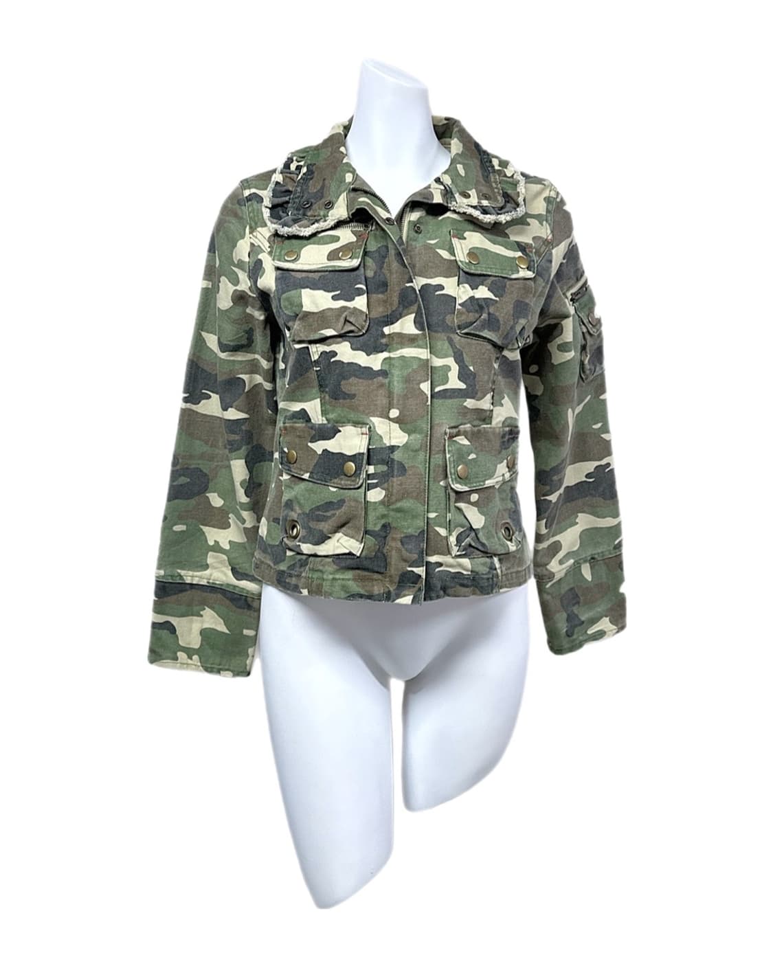 Jasper Minx 카모 집업자켓 상품이미지1