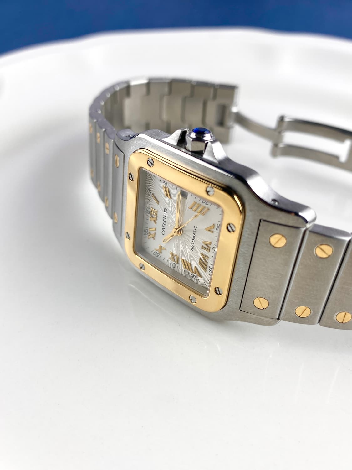 CARTIER Santos Galbee 20th combi watch 상품이미지4