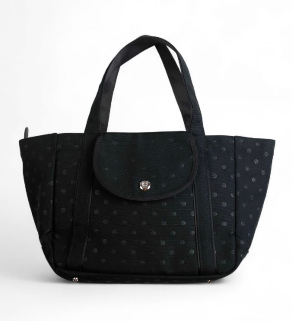 porter girl 블랙 도트 글로우 토트백 상품이미지1