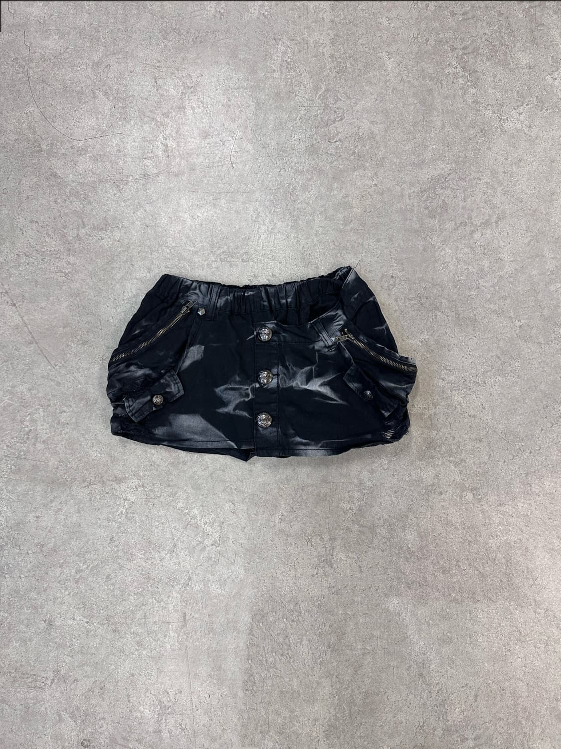 tie-die zipper detail skirt 상품이미지1