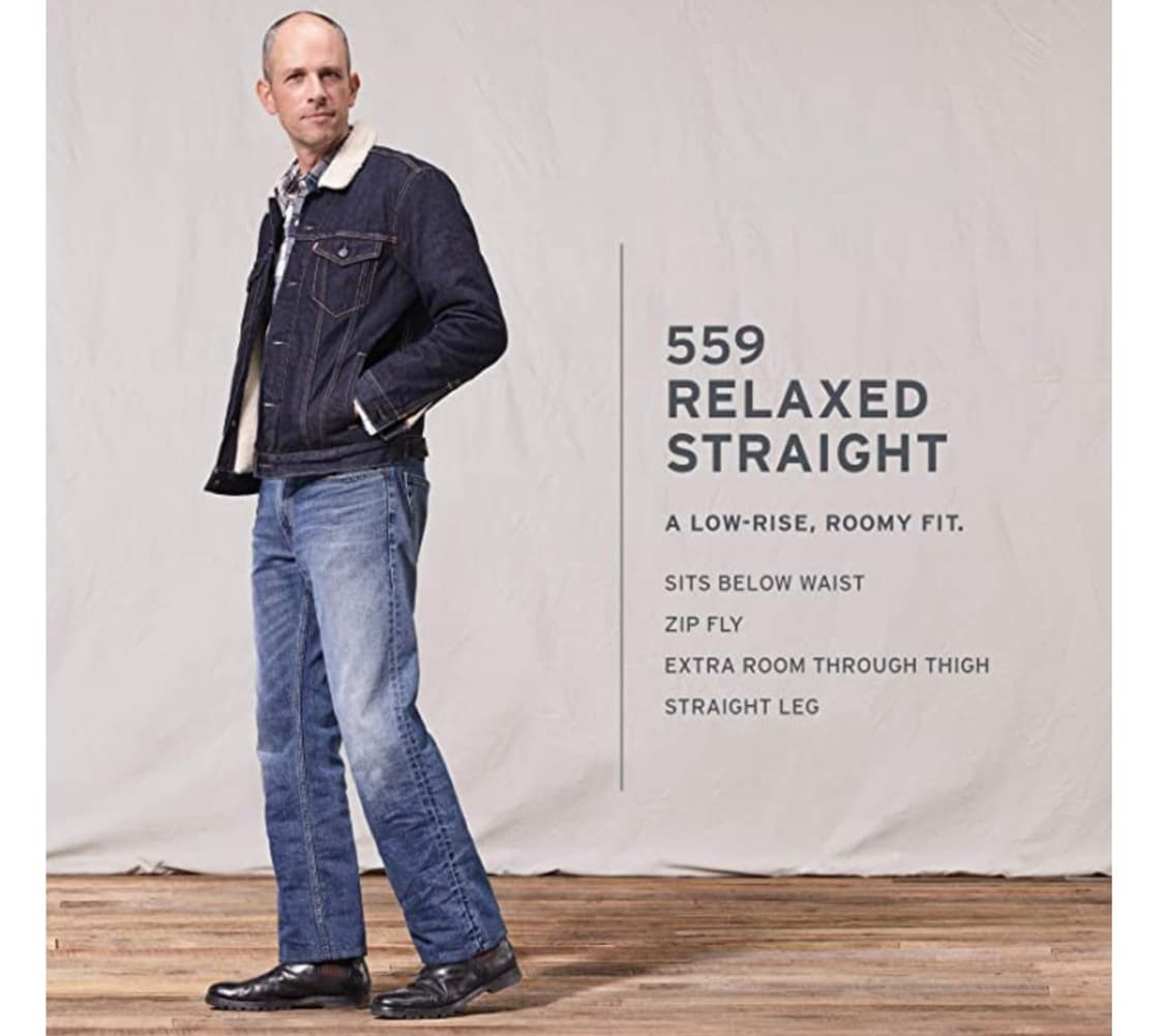 리바이스 릴렉스드 스트레이트 559 34×32 상품이미지10