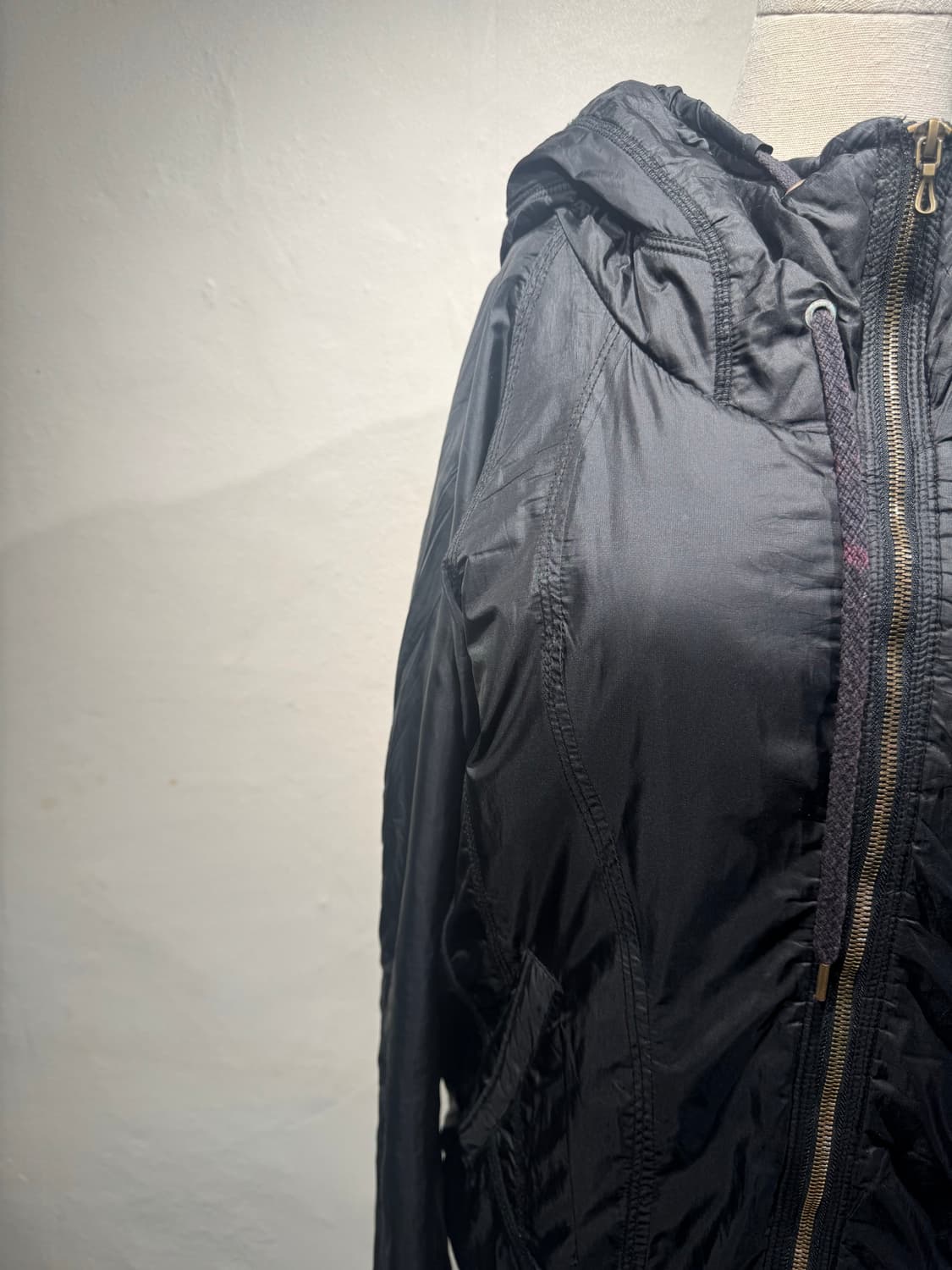 G.O.A 00s Black Nylon Hooded Jacket 상품이미지4