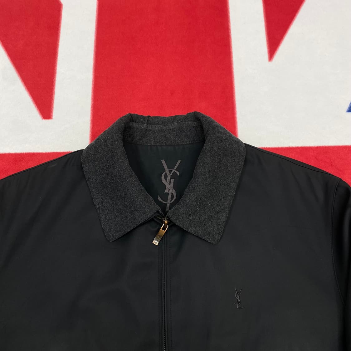 YSL 블루종자켓 95 실측 L  상품이미지3